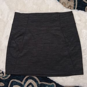 Kuhl gray athletic workout mini skirt skort Women's small